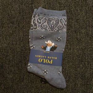 Polo Bear Bandana Socks